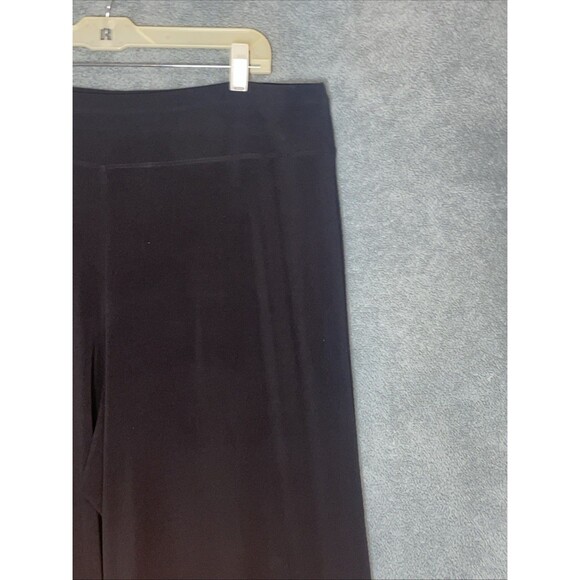 Lane Bryant Womens Dress Pants 16 Black Wide Leg Corp Office Career Preppy - Picture 3 of 9